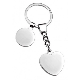 KEY CHAIN HEART - WITH TOKEN