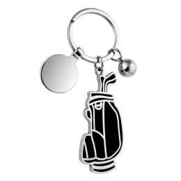 KEY CHAIN GOLF BAG WITH BALL