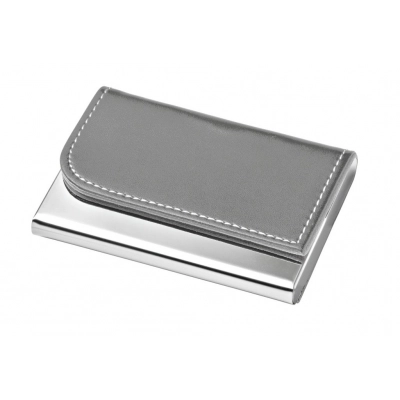
                                            NAMECARD HOLDER METAL - PU GREY
                                            