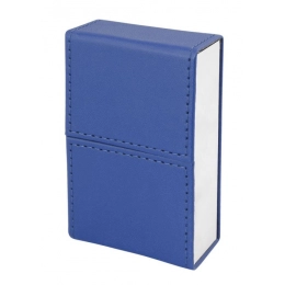 POCKET CIGARETTES CASE PU BLUE