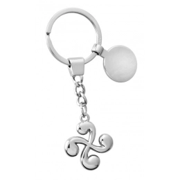 KEYCHAIN PINWHEEL WITH COIN