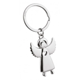 KEYCHAIN ANGEL HEART-SHAPED HOLE