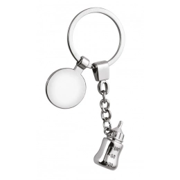 KEY CHAIN BOTTLE  WITH COIN