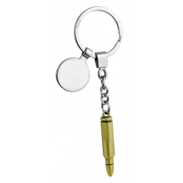 KEY CHAIN BULLET WITH COIN