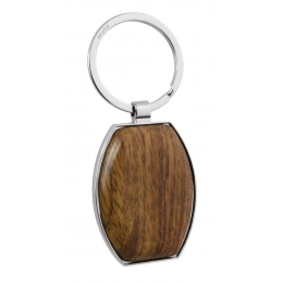 KEYRING SHAPED WITH WOOD