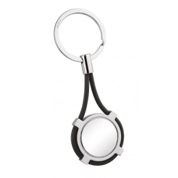 KEY CHAIN CABLE PVC BLACK