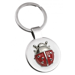 KEY CHAIN RED LADYBIRD