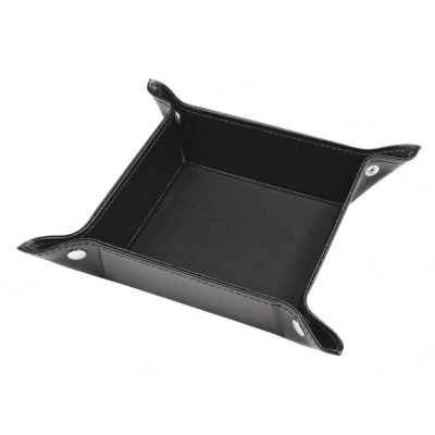 
                                                BLACK PU VALET TRAY 15X15 cm
                                                