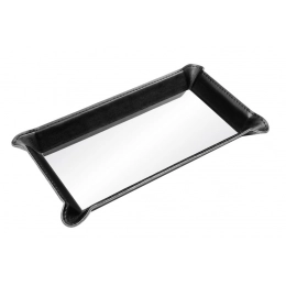 PU VALET TRAY 25x14,5 cm WITH PLATE