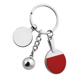 PORTACHIAVI PING PONG CON GETTONE