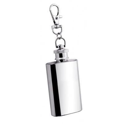 
                                                STEEL FLASK WITH SPRING CLIP 59,1 ml-2oz
                                                