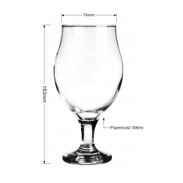 Бокал для пива 500 мл