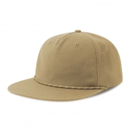 CHAO baseball cap, 5 panels, plastic closure.