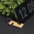 Брелок-подставка для телефона, 6 x 2,5 x 0,7 cм. Пазы 1 и 1,4 см, бук Брелок-подставка для телефона, 6 x 2,5 x 0,7 cм. Пазы 1 и 1,4 см, бук