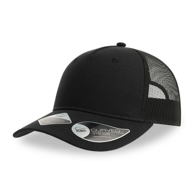 
                                            ZION baseball cap, 5 panels, mesh, 100% recycled polyester, closure, white
                                            