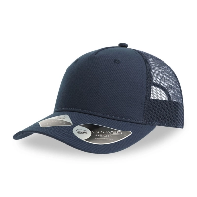 
                                            ZION baseball cap, 5 panels, mesh, 100% recycled polyester, closure, white
                                            