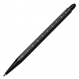 Ballpoint pen MASTER with stylus and ruler