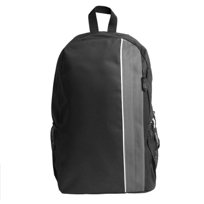 
                                                Рюкзак PLUS, чёрный/красный, 44 x 26 x 12 см, 100% полиэстер 600D
                                                
