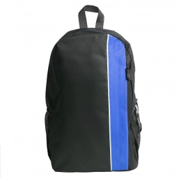 Backpack PLUS, black/red, 44 x 26 x 12 cm, 100% polyester 600D.