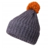 GoSnow hat and scarf with a bright pompom and tassels. GoSnow hat and scarf with a bright pompom and tassels.