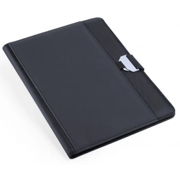 Папка BRETUX, черный, полиэстер, искусственная кожа (комплектующая)