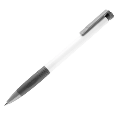 
                                                N13, ballpoint pen with grip, plastic, white
                                                