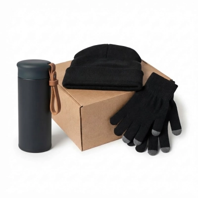 
                                                Набор подарочный GET WARM-2: перчатки, шапка, термос
                                                
