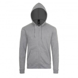Men's zip-up hoodie with hood STONE 260