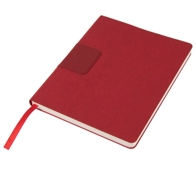 
                                                Business notebook ''Tweedi'', 150x180 mm, red, cream paper, flexible cover, ruled
                                                