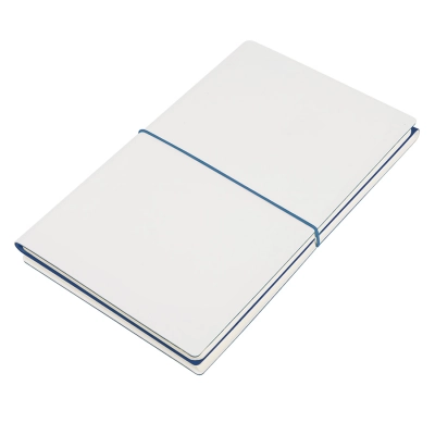
                                                Business notebook ''Combi'', 130 * 210 mm, white-green, cream endpaper, flexible cover, checkered / nelin
                                                