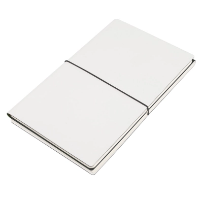 
                                                Business notebook ''Combi'', 130 * 210 mm, white-green, cream endpaper, flexible cover, checkered / nelin
                                                