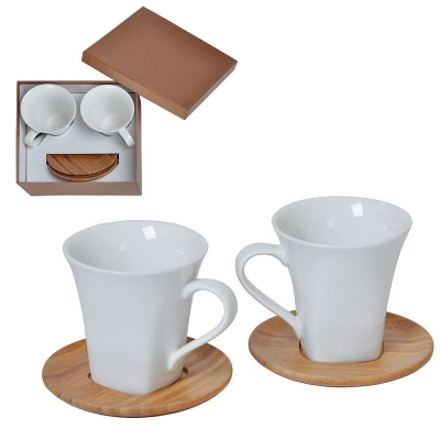 
                                            Natalie set: two tea pairs in a gift box
                                            
