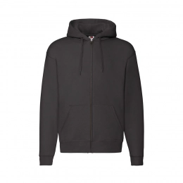 Fleece-lined hoodie PREMIUM HOODED SWEAT JACKET 280