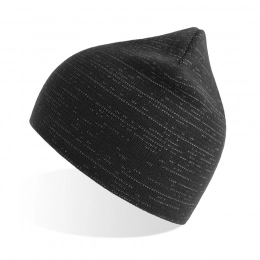 Knitted SHINE reflective hat made of rPET/recycled polyester material