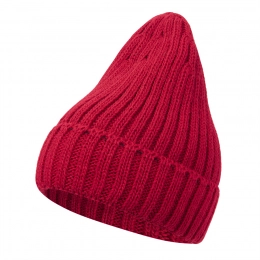 Beanie knitted hat with TIES© half-wool