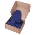 Knitted mittens with ties© half-wool