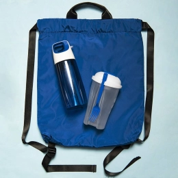 FITKIT gift set: water bottle, food container, backpack, red.