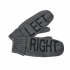 Men's mittens ''LEFTRIGHT'' with warm lining