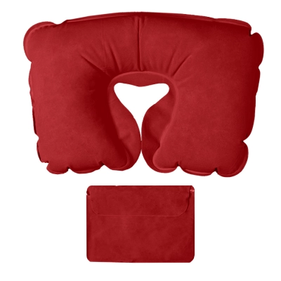 
                                            Inflatable travel pillow in a case
                                            