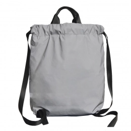 Backpack RUN new, white, 48x40cm, 100% polyester.