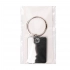 TONER TONED keychain; 4 x 2.95 x 0.38 cm; black; metal/plastic; laser engraving TONER TONED keychain; 4 x 2.95 x 0.38 cm; black; metal/plastic; laser engraving