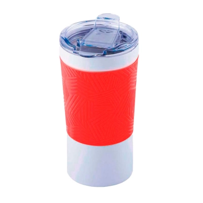 
                                                Vacuum thermo mug 'Funny ''white, blue silicone
                                                