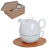Set ''Mila'': teapot and tea pair in a gift box
