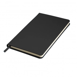 SIMPLY FIRM business notebook, A5, blue, cream block, in line