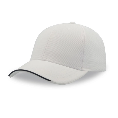 
                                                ESTORIL-S 170 baseball cap made of recycled polyester, 6 panels, velcro closure with plastic loop.
                                                