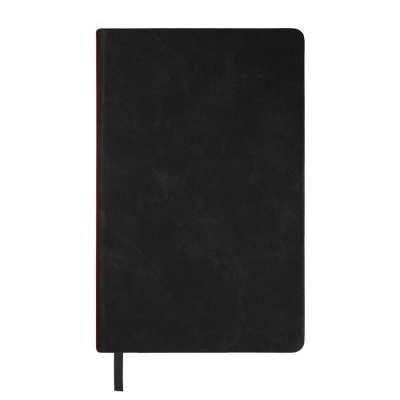 
                                                Undated green Muse diary, A5, with a decorative stripe, brown color, cream block.
                                                