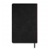 Undated green Muse diary, A5, with a decorative stripe, brown color, cream block.