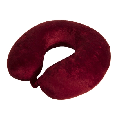 
                                                Подушка дорожная  ''SOFT''; memory foam, микрофибра, красный
                                                