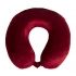Подушка дорожная ''SOFT''; memory foam, микрофибра, красный Подушка дорожная ''SOFT''; memory foam, микрофибра, красный