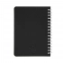 Блокнот на двойной пружине HELIX MINI, 105 х 150 мм, черный, блок в клетку Блокнот на двойной пружине HELIX MINI, 105 х 150 мм, черный, блок в клетку